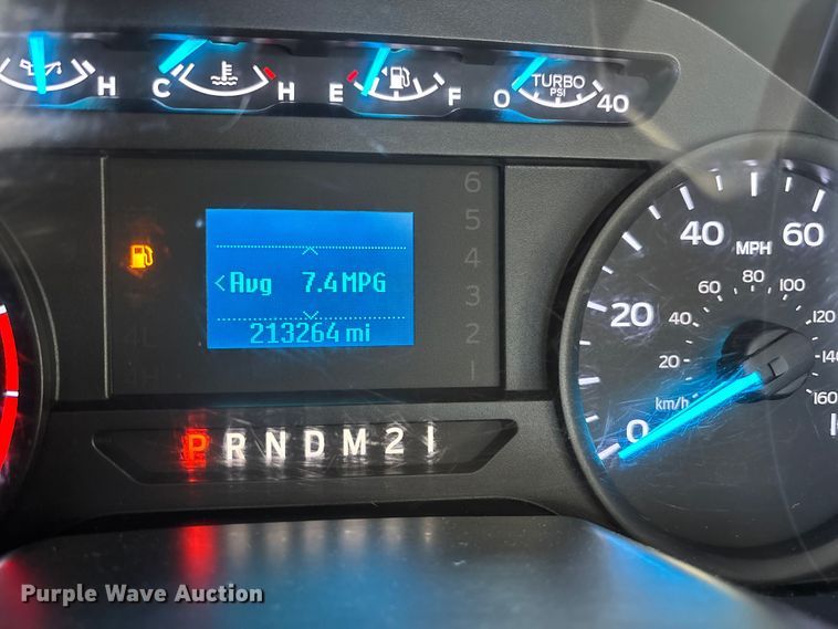 image for item FG1507 2017 Ford F350 SuperCab utility bed pickup truck