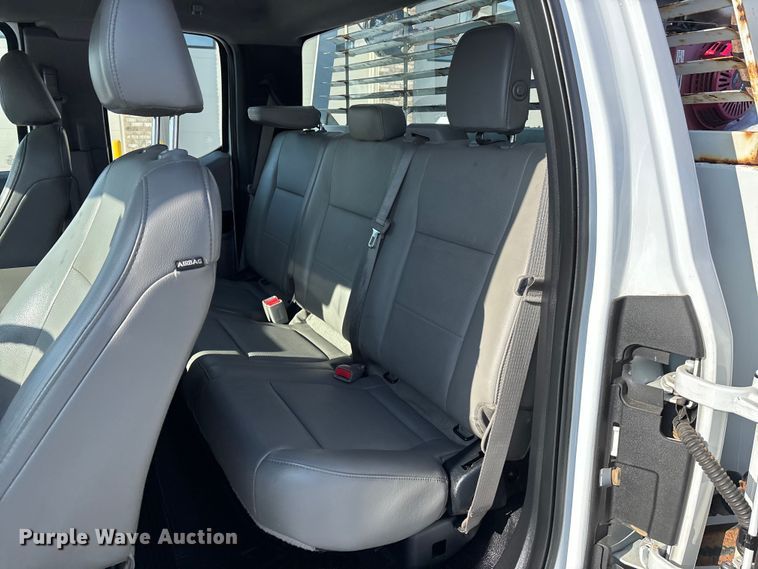 image for item FG1507 2017 Ford F350 SuperCab utility bed pickup truck