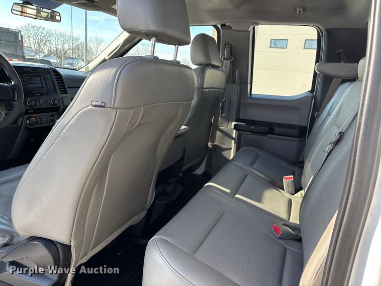 image for item FG1507 2017 Ford F350 SuperCab utility bed pickup truck