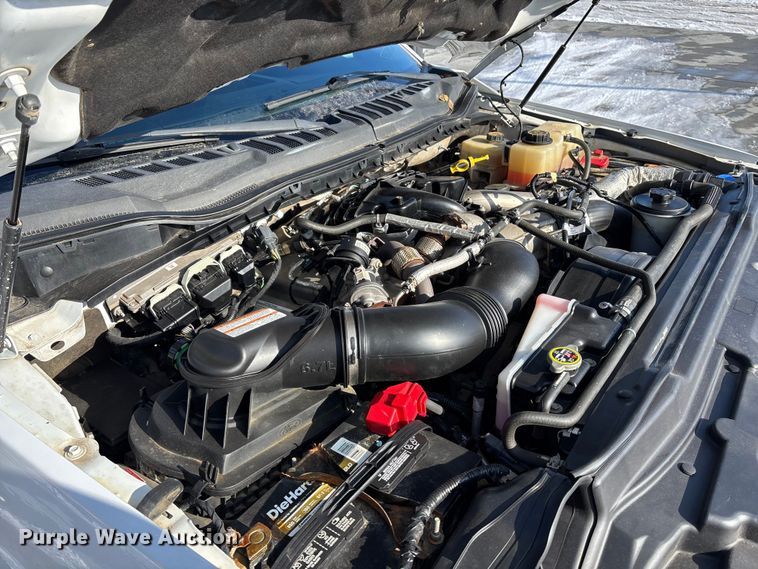 image for item FG1507 2017 Ford F350 SuperCab utility bed pickup truck