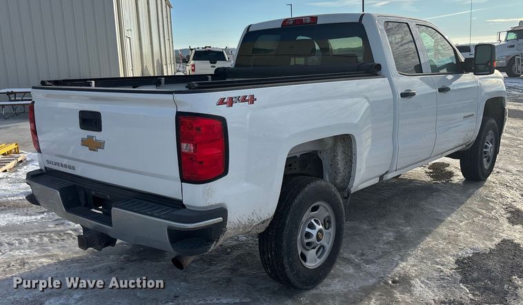 image for item FG1536 2019 Chevrolet Silverado 2500HD Ext. Cab pickup truck