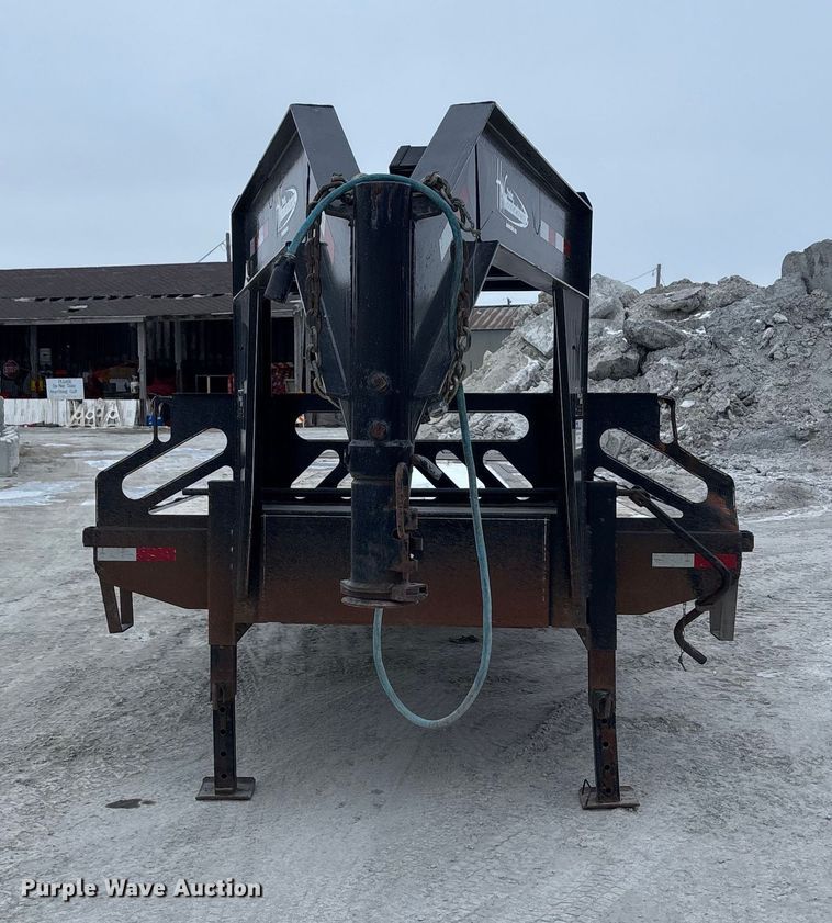 image for item FG1548 2021 H & W trailers equipment trailer