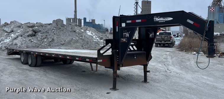 image for item FG1548 2021 H & W trailers equipment trailer