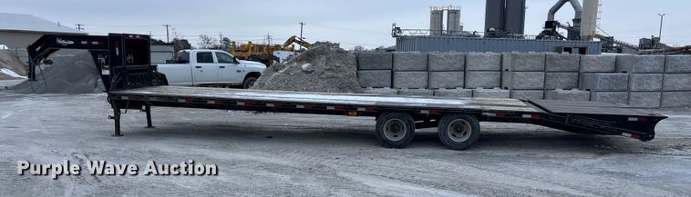 image for item FG1548 2021 H & W trailers equipment trailer