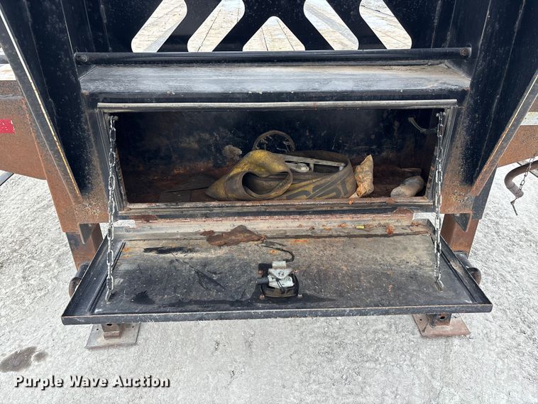 image for item FG1548 2021 H & W trailers equipment trailer