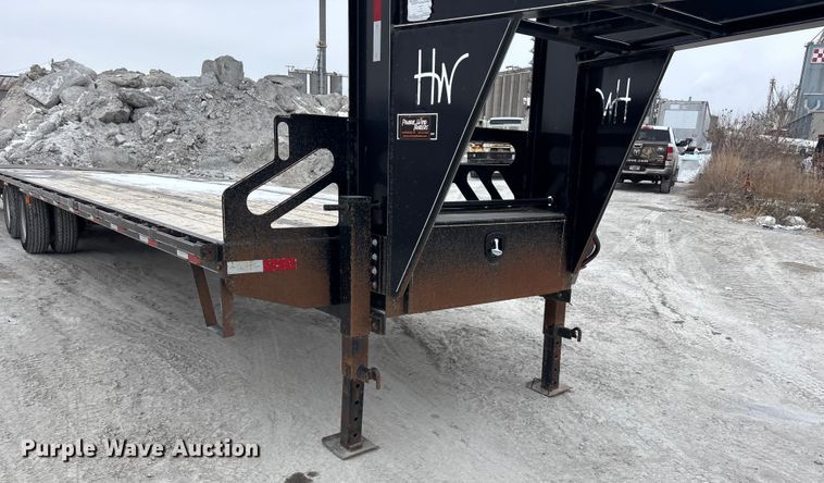 image for item FG1548 2021 H & W trailers equipment trailer