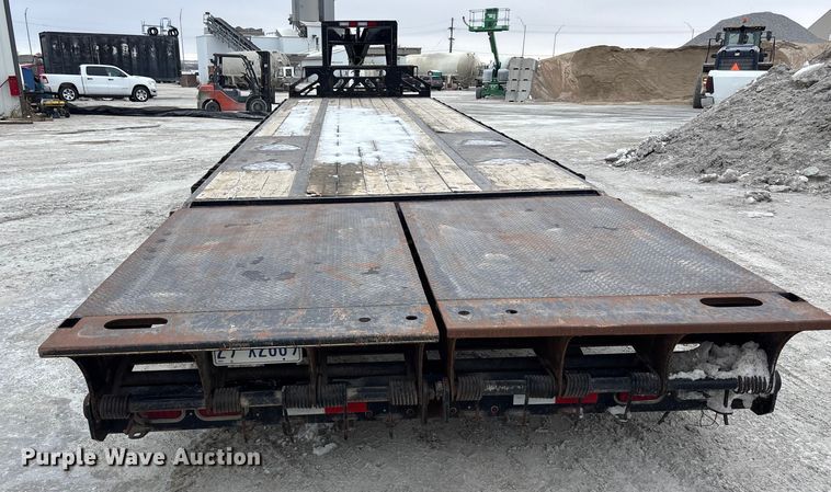 image for item FG1548 2021 H & W trailers equipment trailer