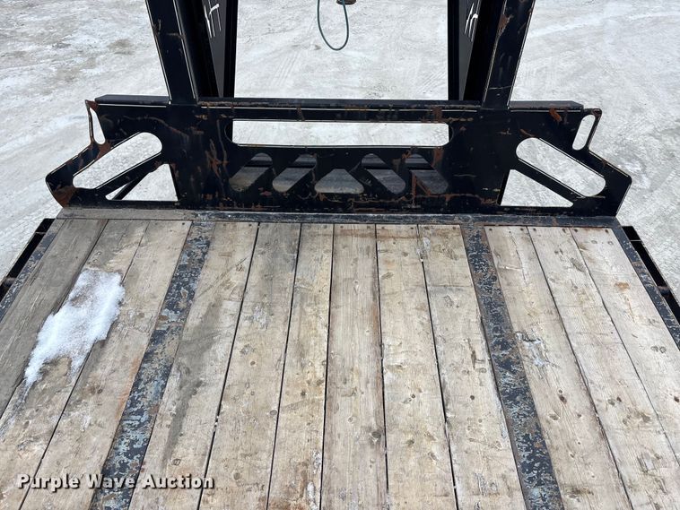 image for item FG1548 2021 H & W trailers equipment trailer