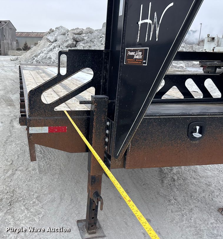 image for item FG1548 2021 H & W trailers equipment trailer