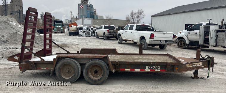 image for item FG1552 1998 Tow master equipment trailer