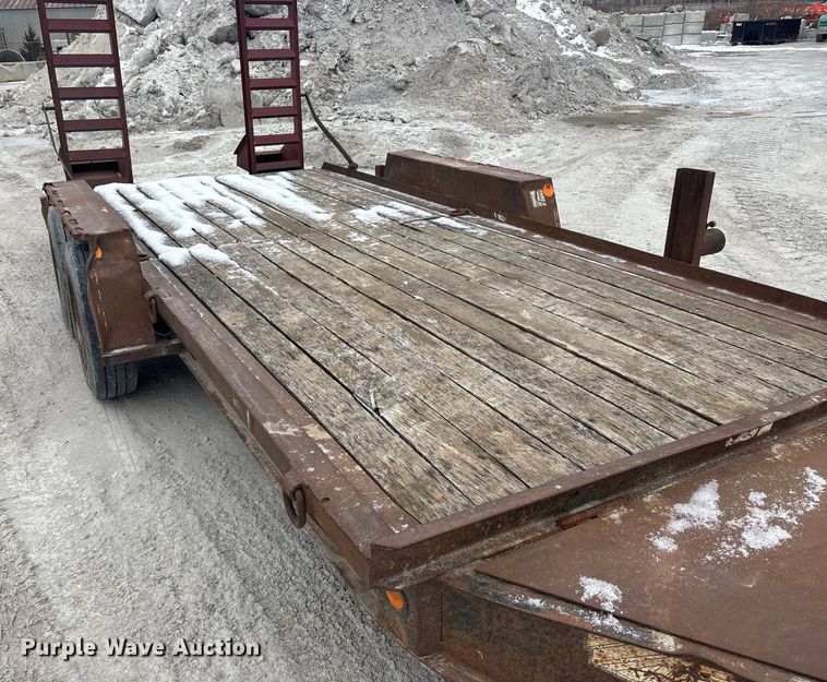 image for item FG1552 1998 Tow master equipment trailer