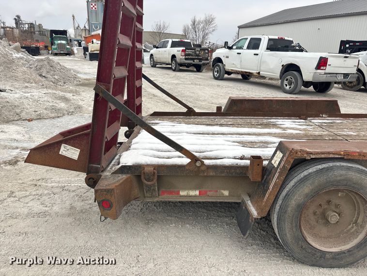 image for item FG1552 1998 Tow master equipment trailer