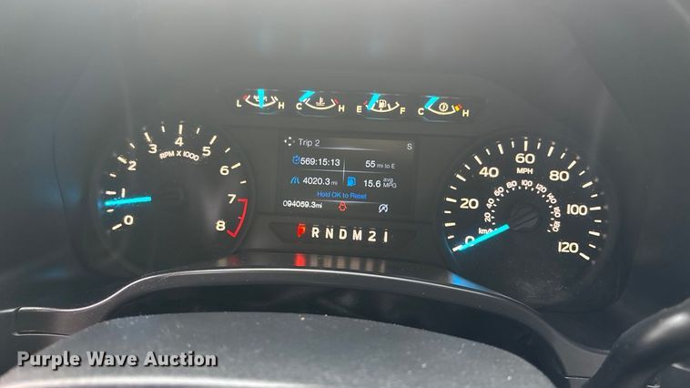 image for item FG1574 2019 Ford F150 SuperCab pickup truck