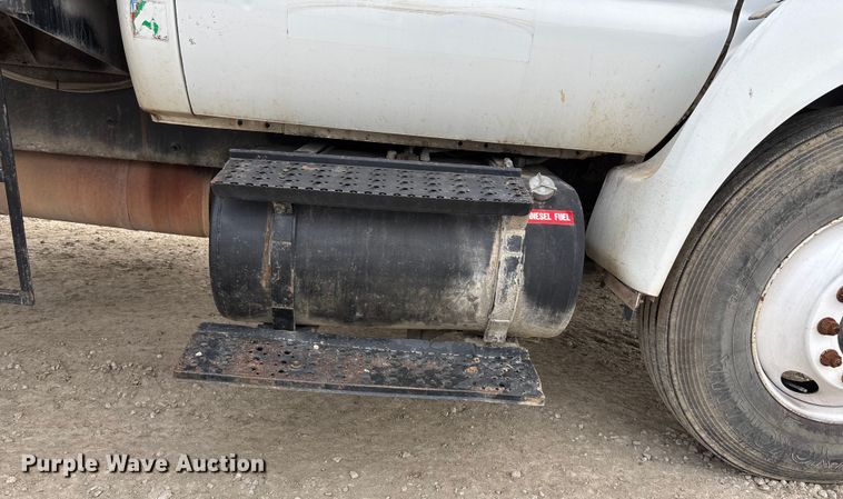 image for item FG1583 2007 Ford F650 Super Duty XL dump flatbed pickup truck