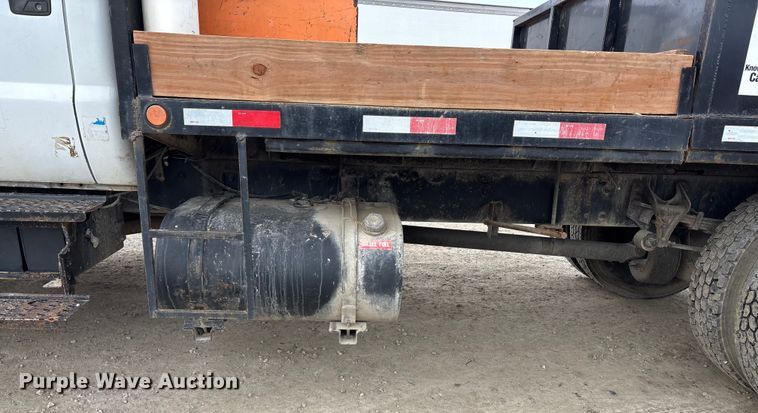 image for item FG1583 2007 Ford F650 Super Duty XL dump flatbed pickup truck