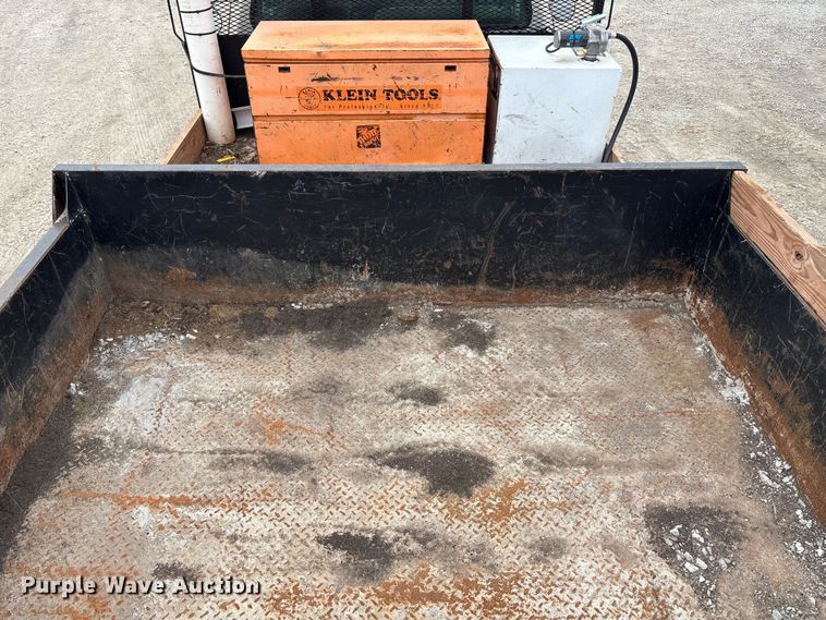 image for item FG1583 2007 Ford F650 Super Duty XL dump flatbed pickup truck