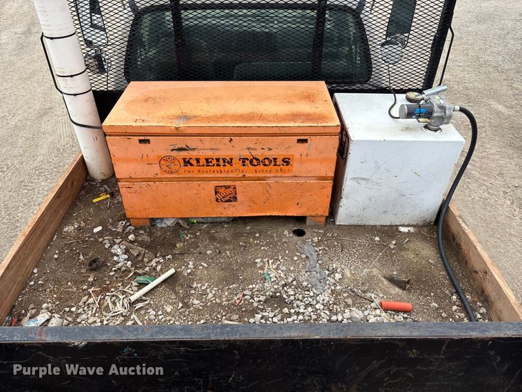 image for item FG1583 2007 Ford F650 Super Duty XL dump flatbed pickup truck