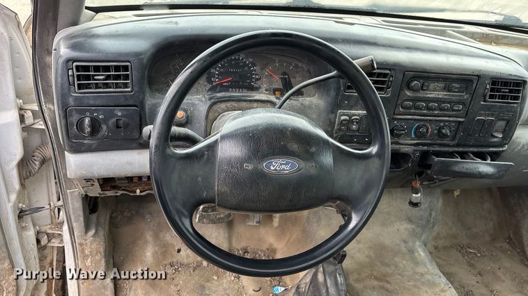 image for item FG1583 2007 Ford F650 Super Duty XL dump flatbed pickup truck