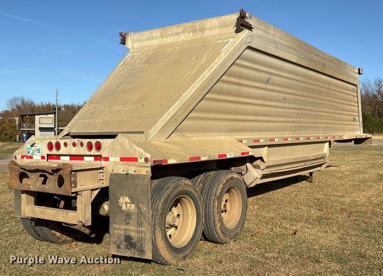 image for item FI0027 2013 Travis Body and Trailers 2013 39.2FT.TRAVIS S/102 bottom dump trailer