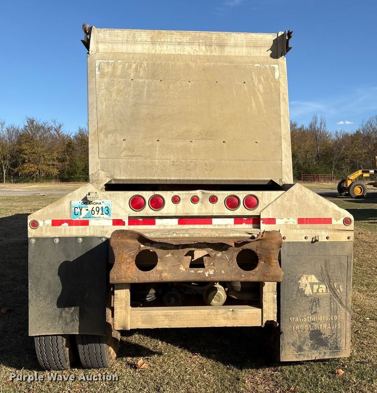 image for item FI0027 2013 Travis Body and Trailers 2013 39.2FT.TRAVIS S/102 bottom dump trailer