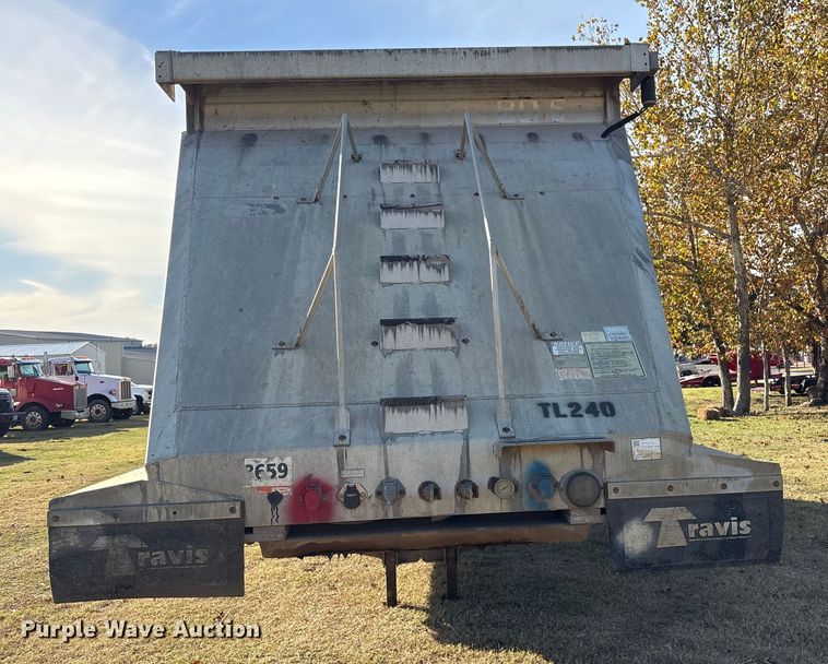 image for item FI0027 2013 Travis Body and Trailers 2013 39.2FT.TRAVIS S/102 bottom dump trailer