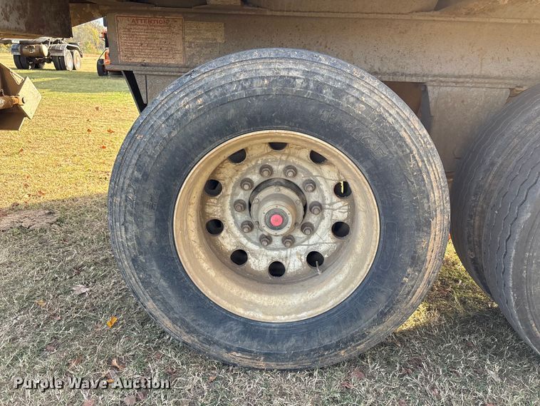 image for item FI0027 2013 Travis Body and Trailers 2013 39.2FT.TRAVIS S/102 bottom dump trailer