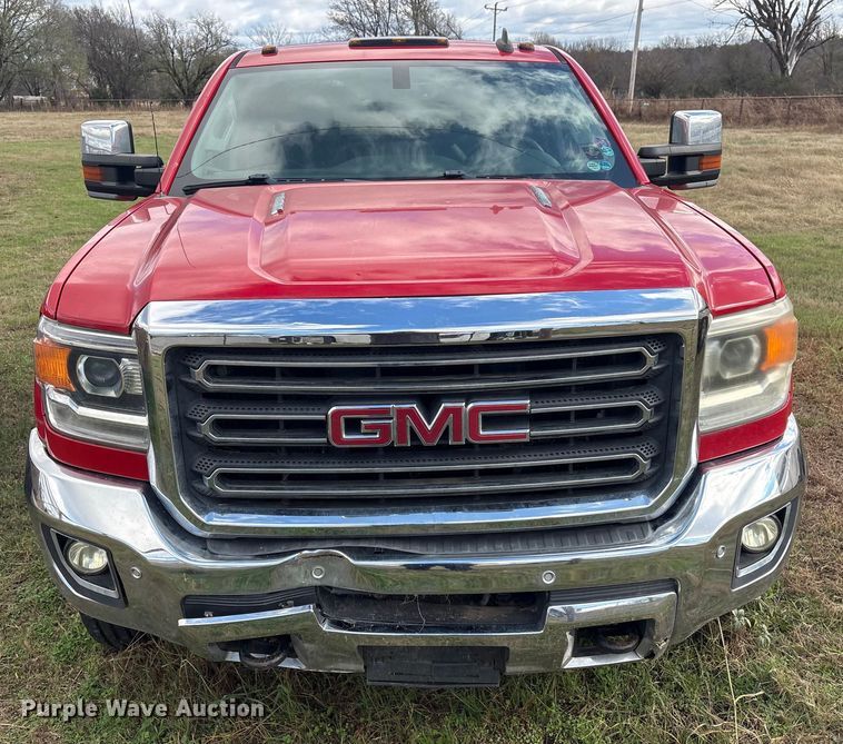 image for item FI0065 2015 GMC Sierra 2500HD Crew Cab pickup truck