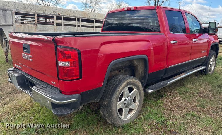 image for item FI0065 2015 GMC Sierra 2500HD Crew Cab pickup truck