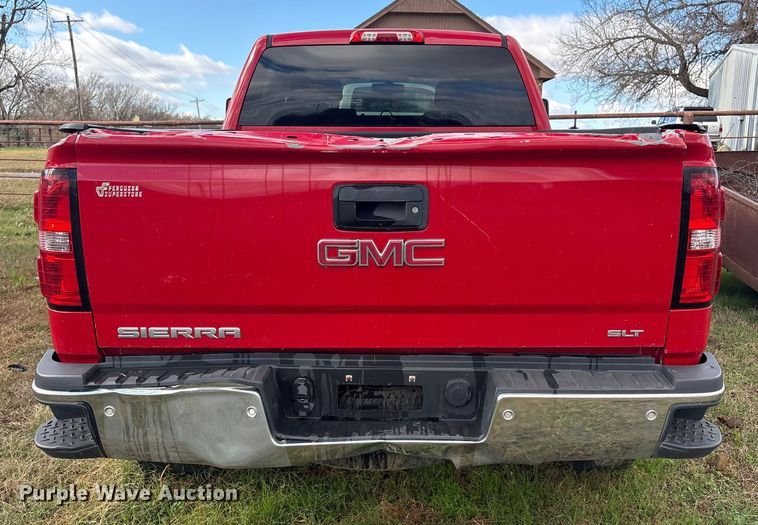 image for item FI0065 2015 GMC Sierra 2500HD Crew Cab pickup truck