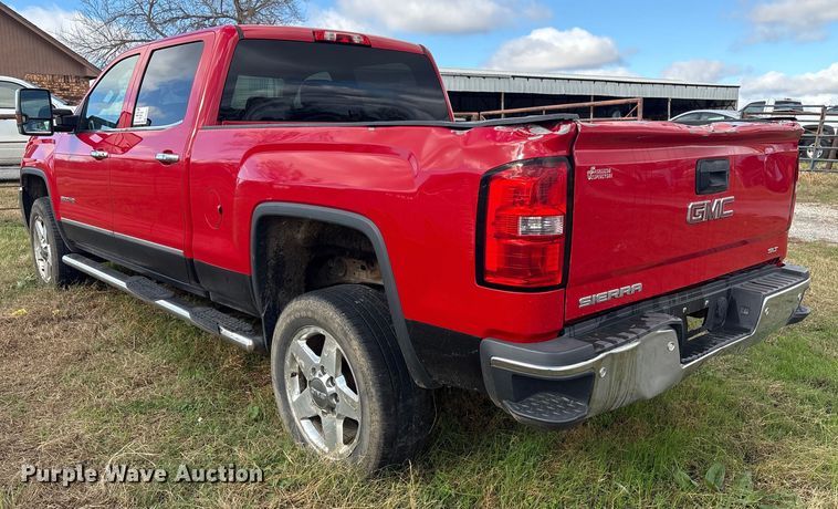 image for item FI0065 2015 GMC Sierra 2500HD Crew Cab pickup truck