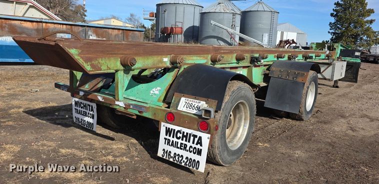 image for item FI0700 1997 Benlee TA60MDD45  roll-off dumpster trailer