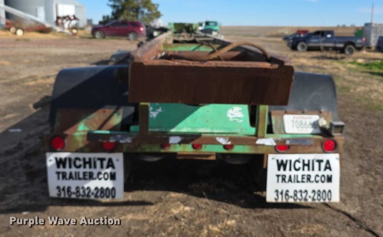 image for item FI0700 1997 Benlee TA60MDD45  roll-off dumpster trailer