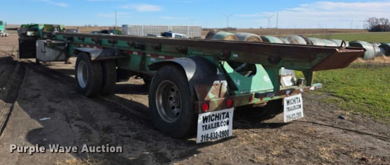 image for item FI0700 1997 Benlee TA60MDD45  roll-off dumpster trailer