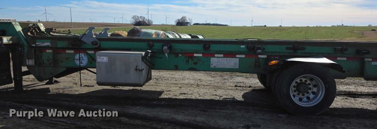 image for item FI0700 1997 Benlee TA60MDD45  roll-off dumpster trailer