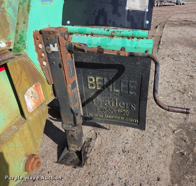 image for item FI0700 1997 Benlee TA60MDD45  roll-off dumpster trailer