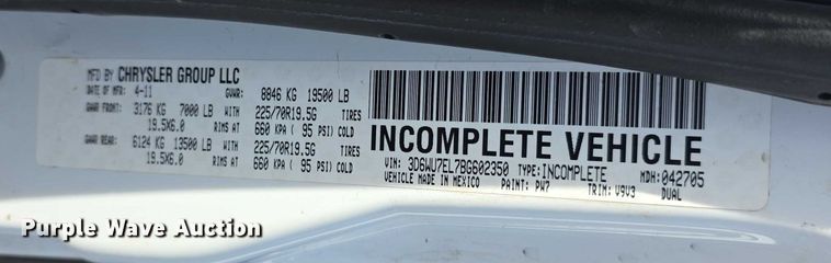 image for item FI0705 2011 Dodge Ram 5500 rollback truck