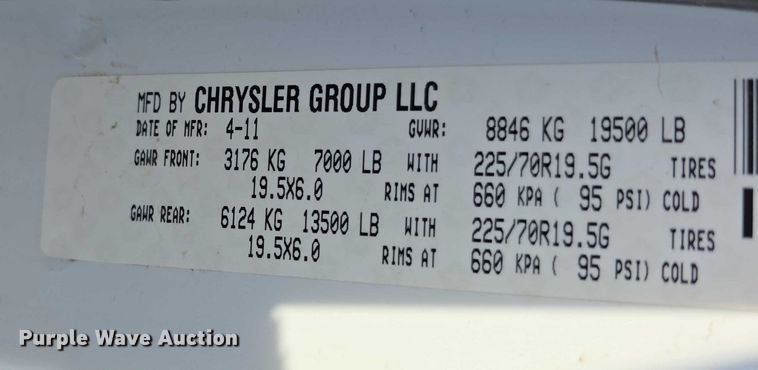 image for item FI0705 2011 Dodge Ram 5500 rollback truck