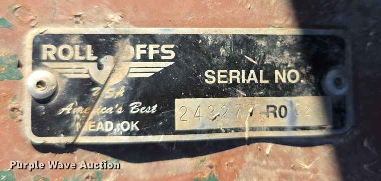 image for item FI0708 Roll-off dumpster