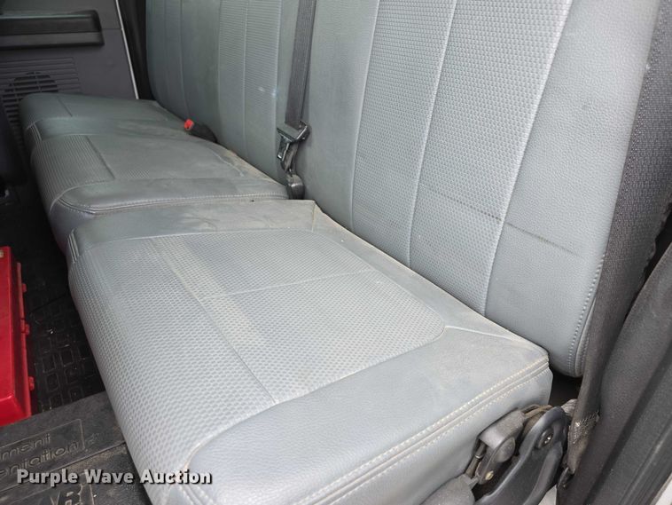 image for item FI0710 2013 Ford F350 Super Duty XL SuperCab utility bed pickup truck