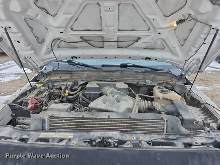 image for item FI0710 2013 Ford F350 Super Duty XL SuperCab utility bed pickup truck