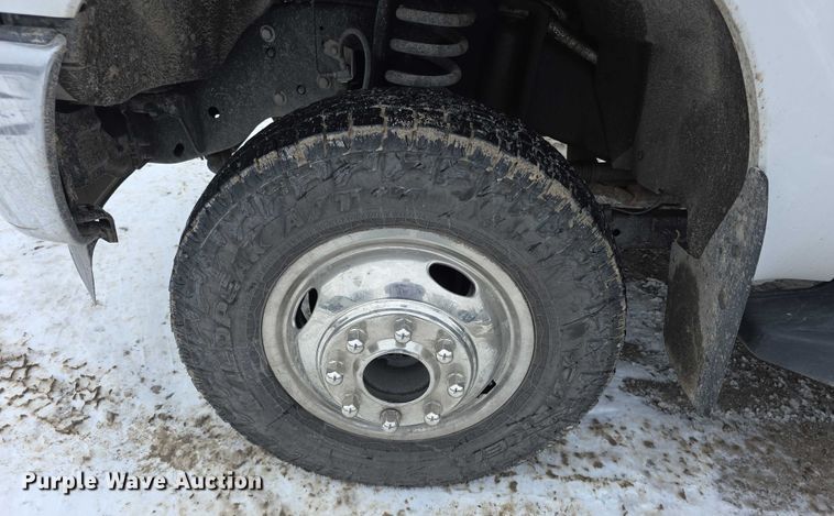 image for item FI0710 2013 Ford F350 Super Duty XL SuperCab utility bed pickup truck