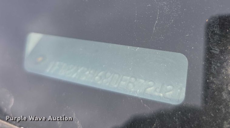 image for item FI0710 2013 Ford F350 Super Duty XL SuperCab utility bed pickup truck