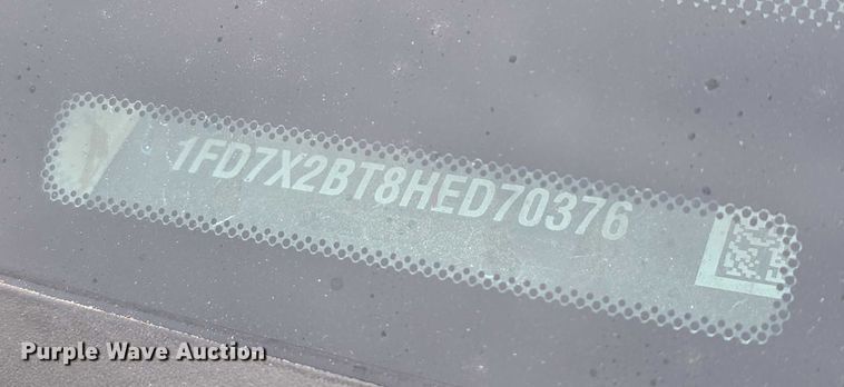 image for item FI0721 2017 Ford F250 Super Duty SuperCab pickup truck