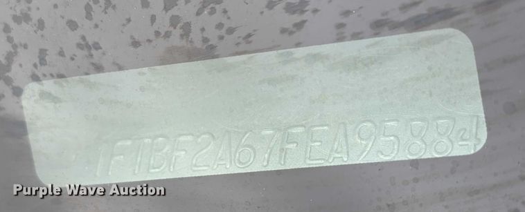 image for item FI0724 2015 Ford F250 Super Duty pickup truck