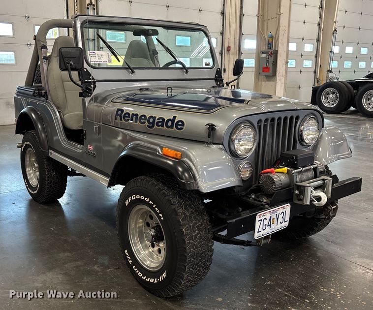 image for item FI1515 1977 Jeep CJ5 Renegade SUV