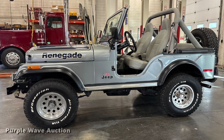 image for item FI1515 1977 Jeep CJ5 Renegade SUV