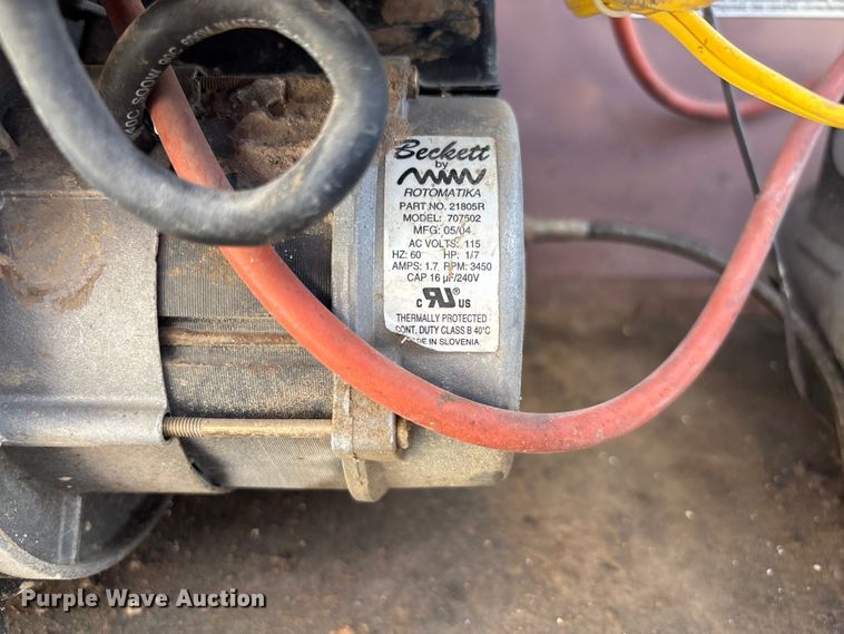 image for item FI1521 2004 Reznor RA140 waste oil heater