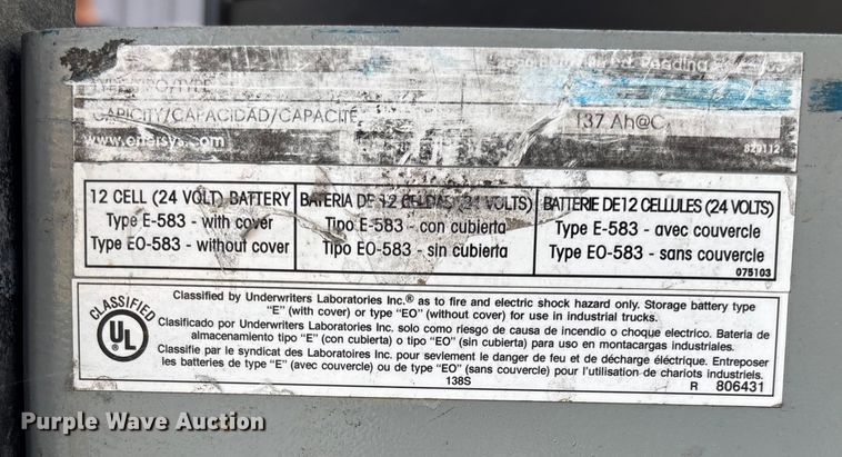 image for item FI1522 Raymond 8210 pallet jack
