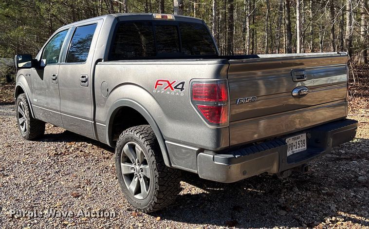 image for item FI1523 2014 Ford F150 FX4 SuperCrew pickup truck