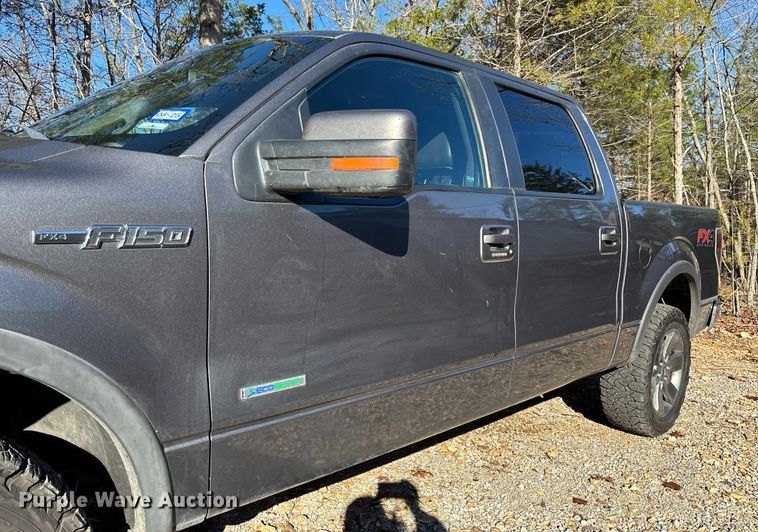 image for item FI1523 2014 Ford F150 FX4 SuperCrew pickup truck